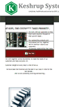 Mobile Screenshot of keshrup.com